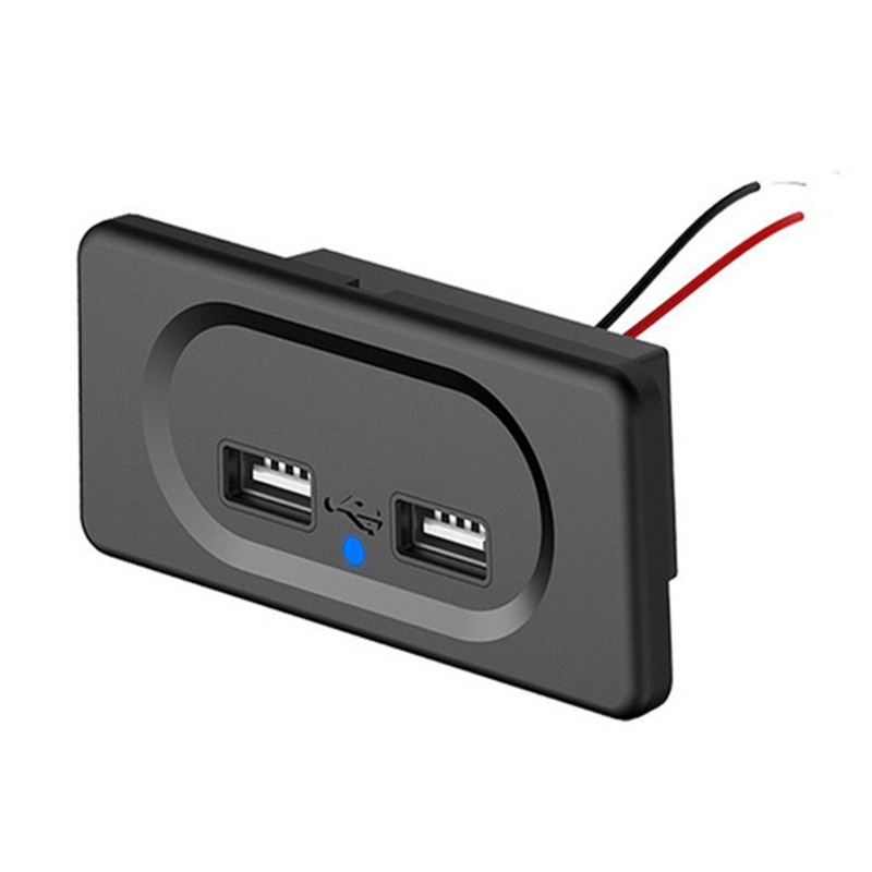 Ổ Cắm Sạc Nhanh Hai Cổng USB 3.1A 12V Cho Xe Hơi