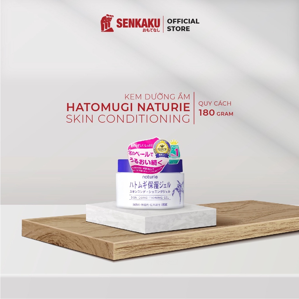 Kem dưỡng ẩm Naturie Hatomugi Naturie Skin Conditioning 180g Nhật Bản