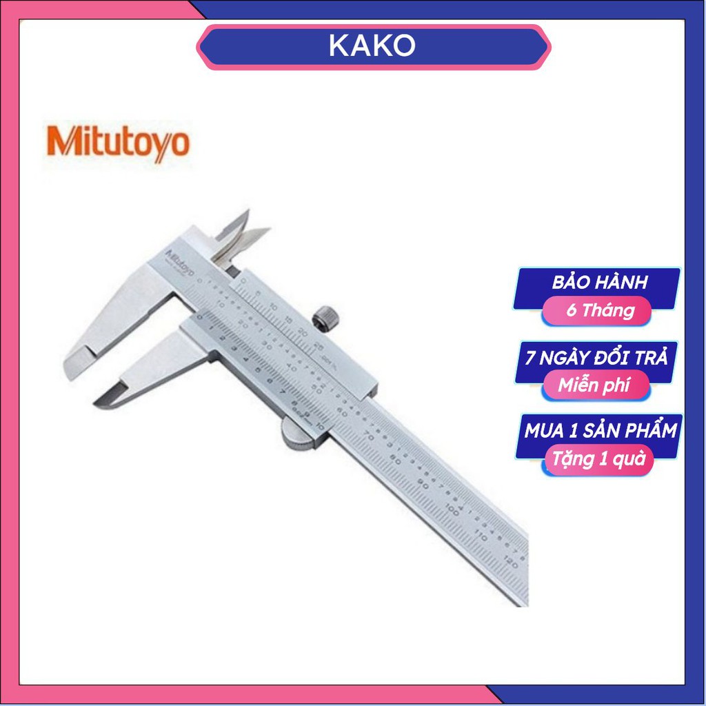 Thước cặp cơ khí Mitutoyo (0-150mm/0.02mm) thước kẹp mitutoyo 150 200 300mm