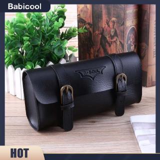 Túi da PU đeo yên xe đạp đựng đồ phong cách retro