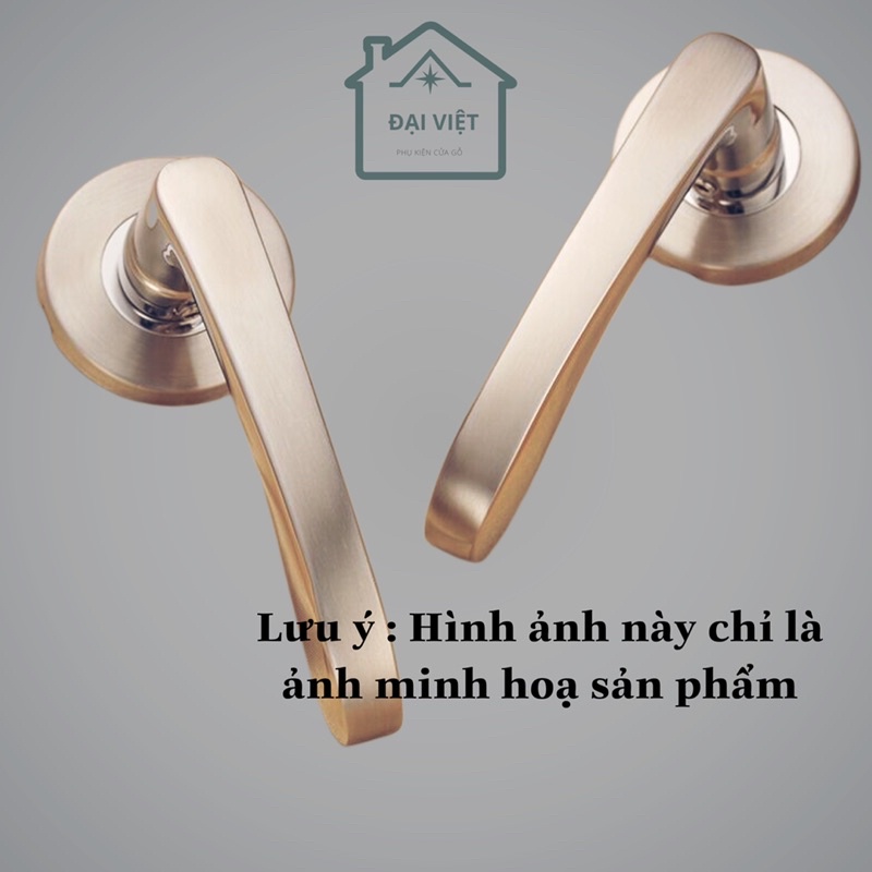 Khoá không chìa tay gạt cửa nhà vệ sinh, cửa thoát hiểm, vách ngăn lối đi W05