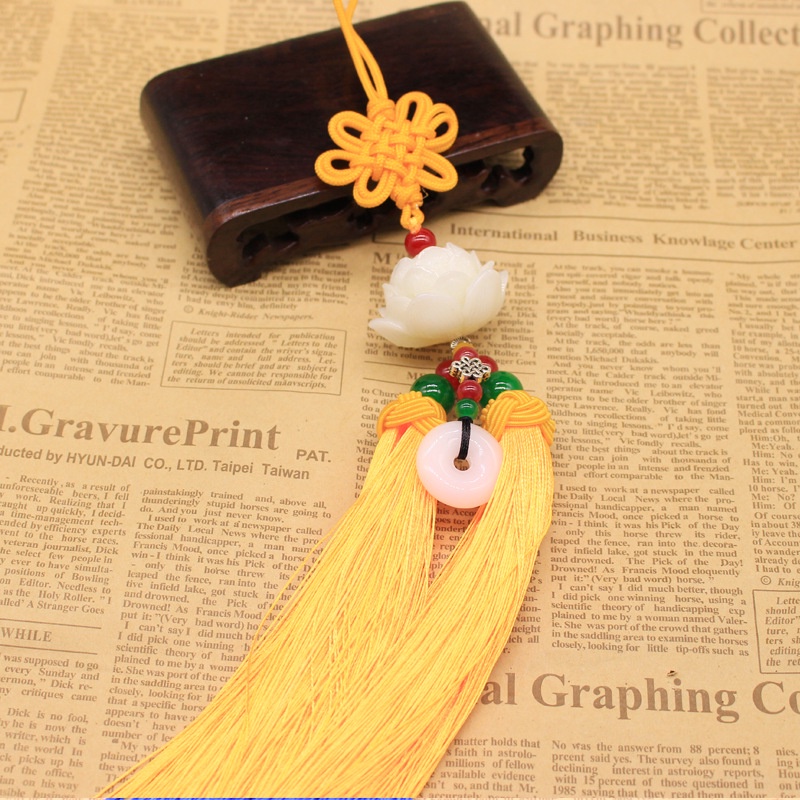 ⚡Video Thật⚡ Dây Treo Xe Ô Tô Hình Hoa Sen - Khánh Treo Xe Ô Tô Hình Hoa Sen