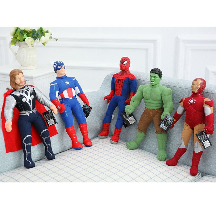 Marvel Búp Bê Đồ Chơi Nhồi Bông Hình Người Nhện Trong Phim The Avengers