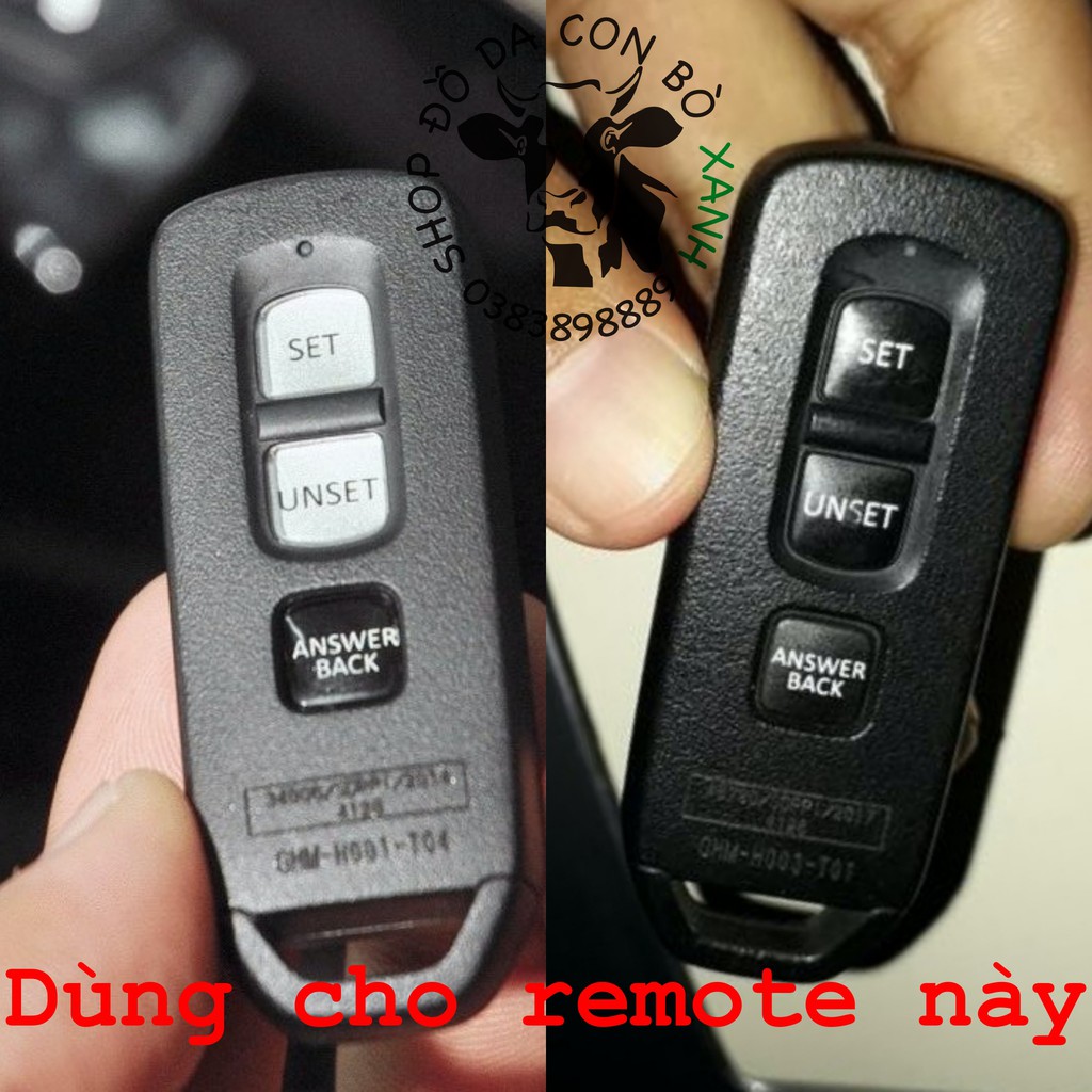 [Mã LIFEAUMAY giảm 10% tối đa 30k đơn 150k] Bao Da Remote Honda Vario 125, Scoopy handmade da thật