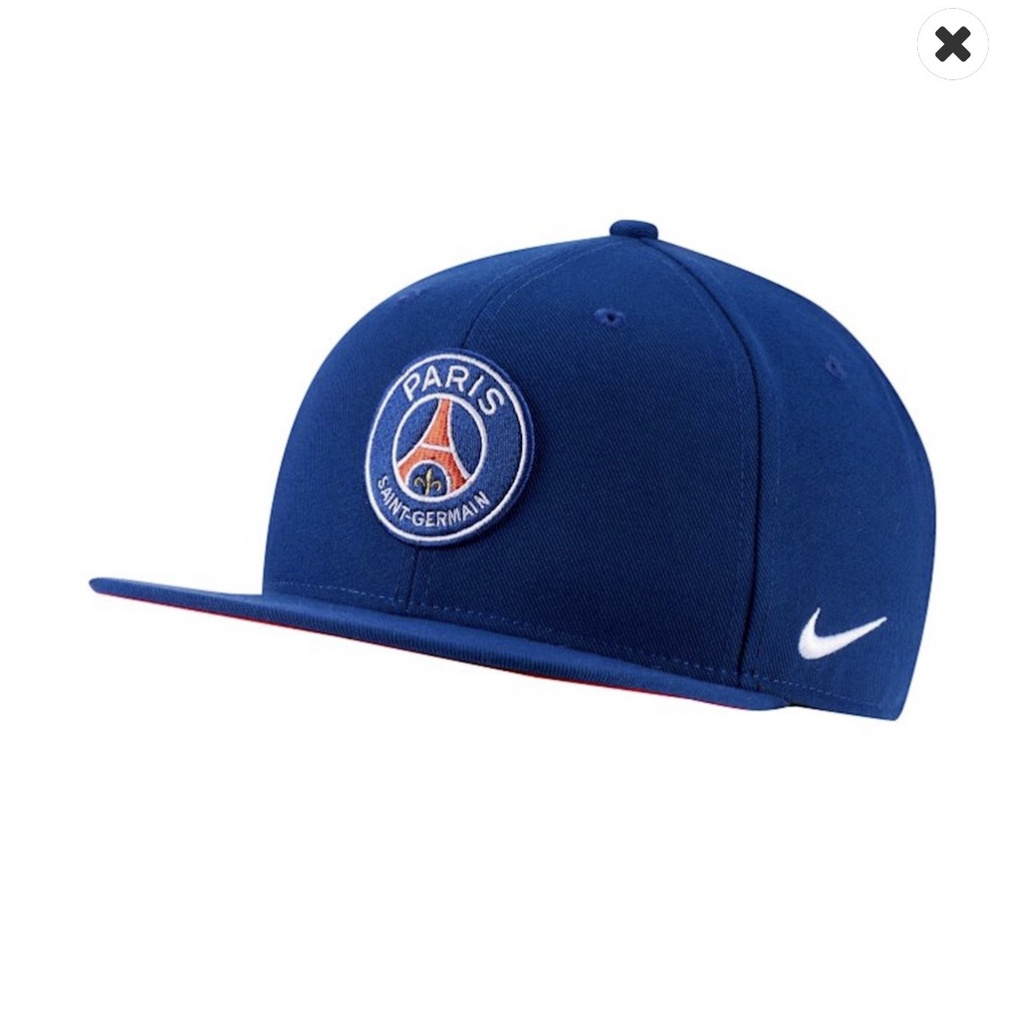 Mũ nón cho bé - Mũ lưỡi trai Nike Paris Saint Germain xanh cho bé trai size 4-14t