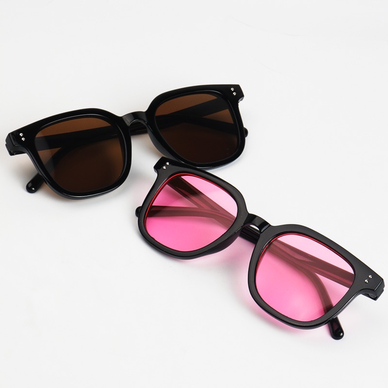 Kính Mát Gọng Vuông Màu Gradient Thời Trang Mùa Hè Cho Nam Và Nữ
