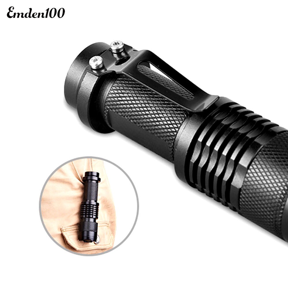 EMDEN Đèn pin LED tia cực tím UV 3 chế độ chiếu sáng tùy chỉnh phóng to tiện dụng chất lượng cao