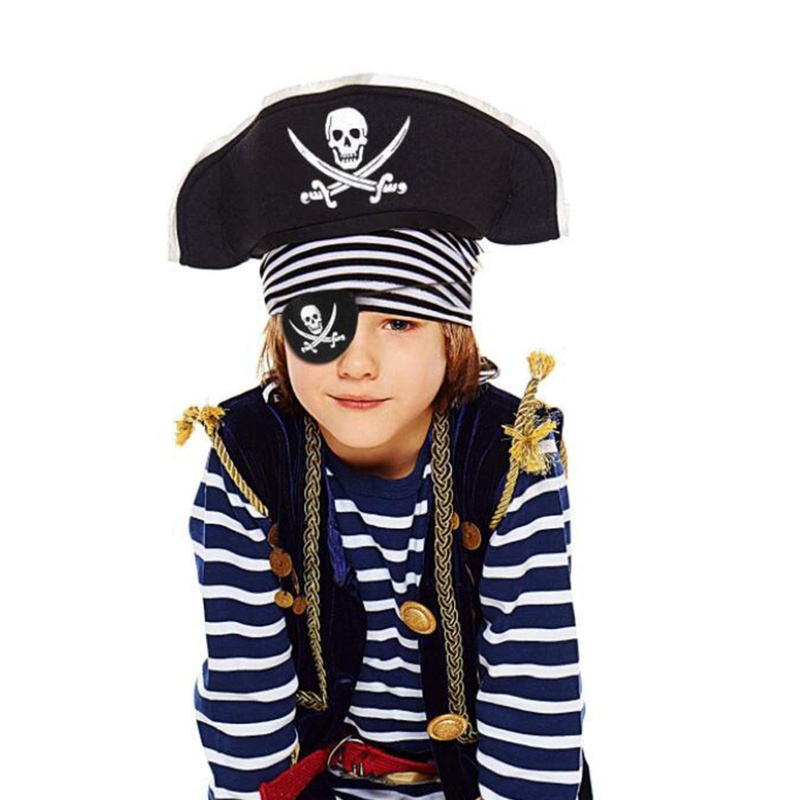 Bộ 12 Tấm Nỉ Trang Trí Chủ Đề Cướp Biển Mắt Đầu Lâu One Piece