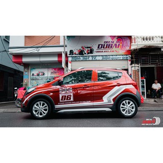 Tem sườn xe Fadil thể thao phong cách