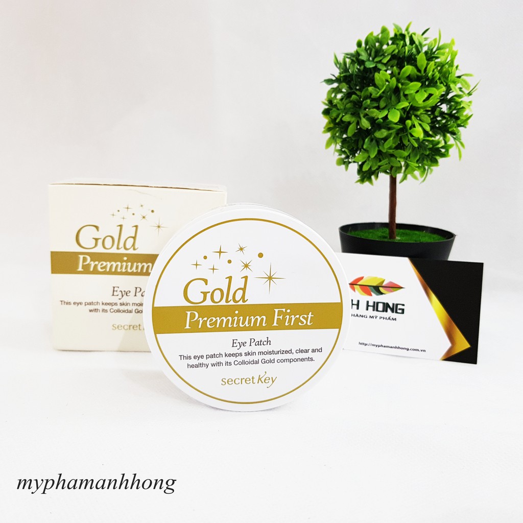 Đắp Mắt Gold Premium First Eye Patch Secret Key