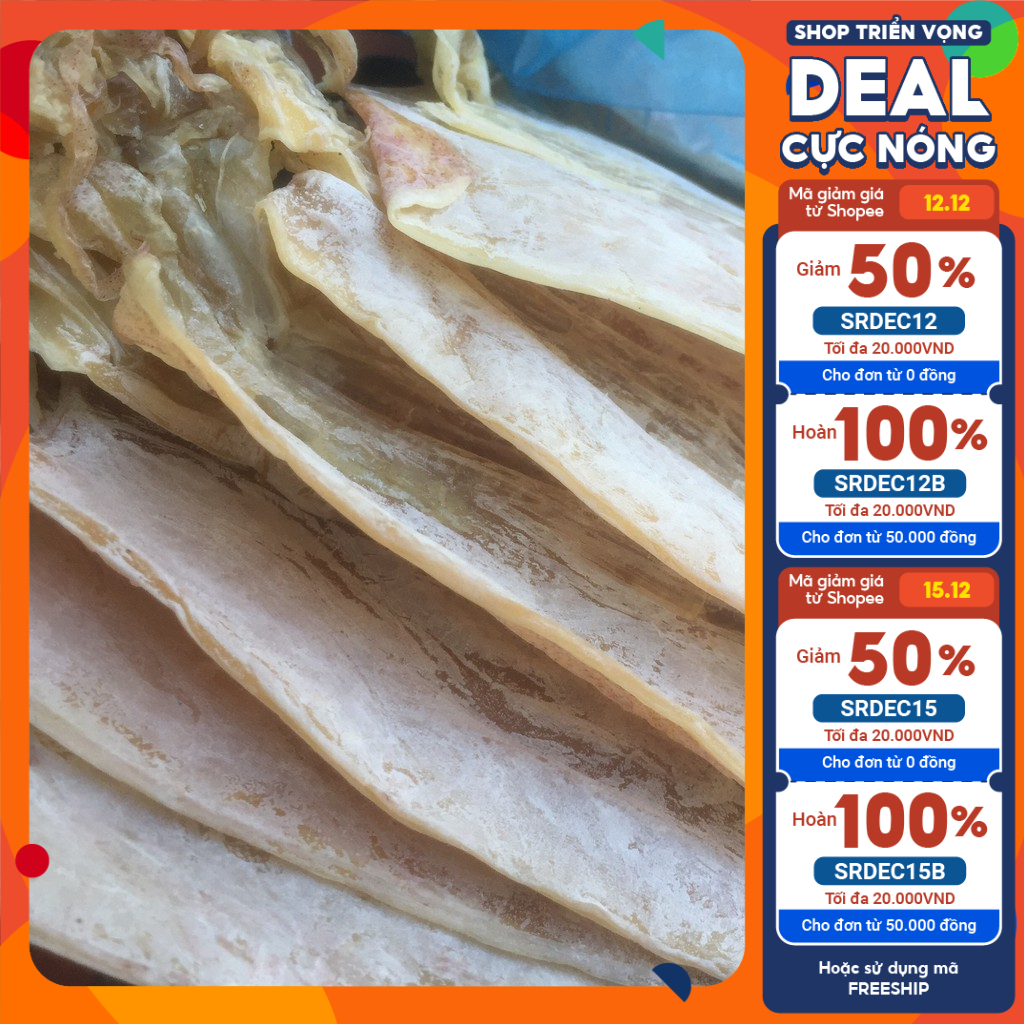 - MỰC KHÔ/ MỰC KHÔ QUẢNG NINH LOẠI ĐẸP 5-7 CON, 8-10 CON, 13-15 CON CHO 1KG (500G)