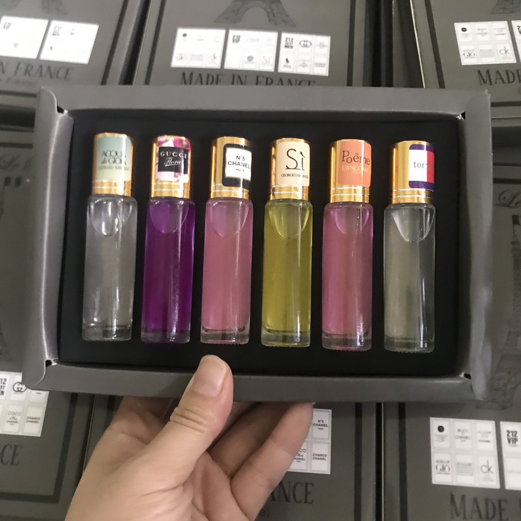 [MUA LẺ GIÁ SỈ]Bộ nước hoa tháp 6 chai dạng lăn | BigBuy360 - bigbuy360.vn