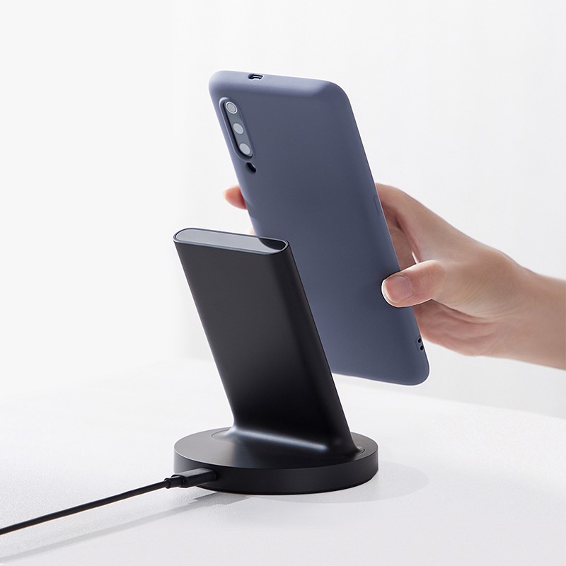 Sạc nhanh không dây Xiaomi 20w WPC02ZM đế sạc không dây kiêm giá đỡ điện thoại tiện lợi - Minh Tín Shop