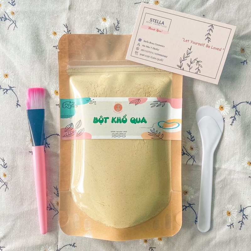 BỘT KHỔ QUA ĐẮP MẶT