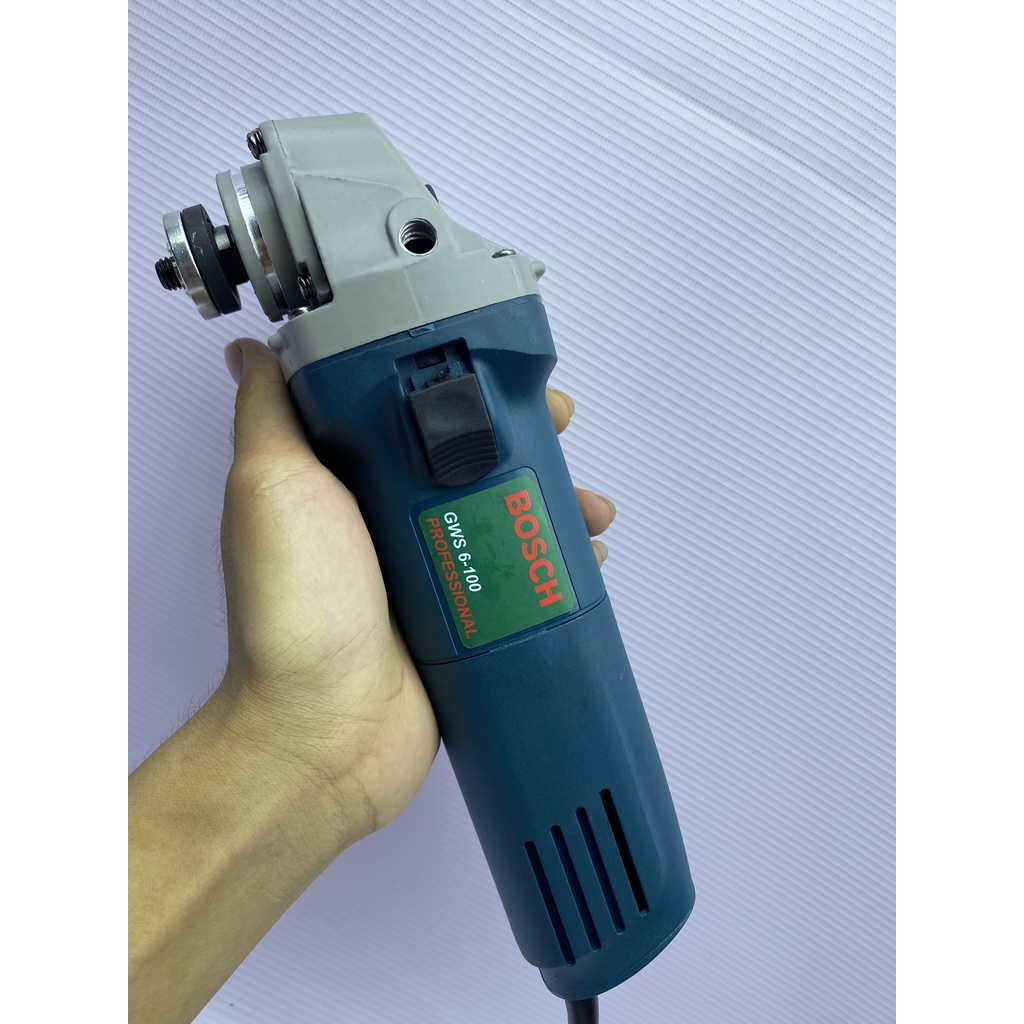 Máy Cắt Cầm Tay Bosh 670W - Máy Mài Góc, Máy Chà Nhám Cầm Tay - Hàng Công Ty - Bảo Hành 12 Tháng