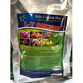 Phân tan chậm cho lan L-V Orchid, phân đặt gốc lan