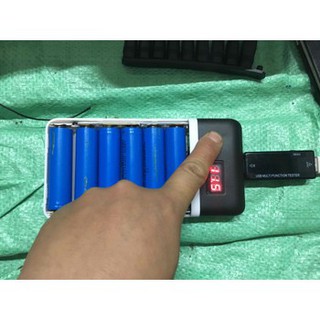 Sạc dự phòng kèm pin 4-8 pin