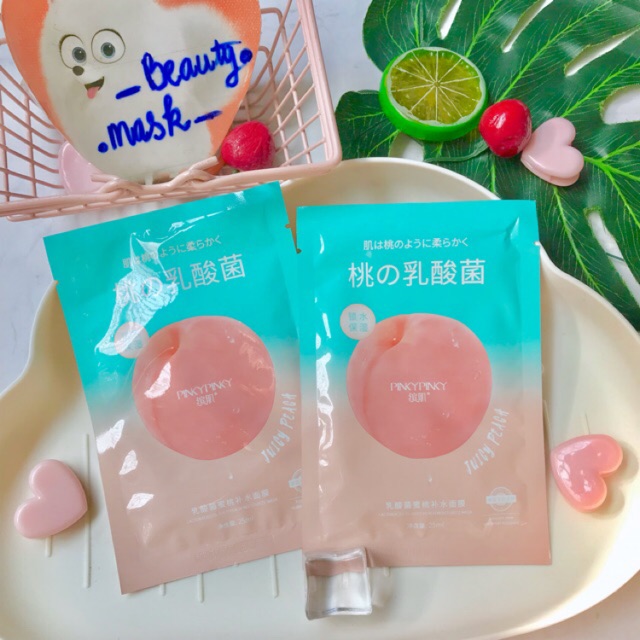 ✨ Mặt nạ quả đào nội địa Trung  - hãng Pinky ( xem feedback ở các ảnh sau ) ✨