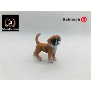 Mô hình động vật , đồ chơi con vật Schleich chính hãng Chó boxer con 16391 - Schleich House