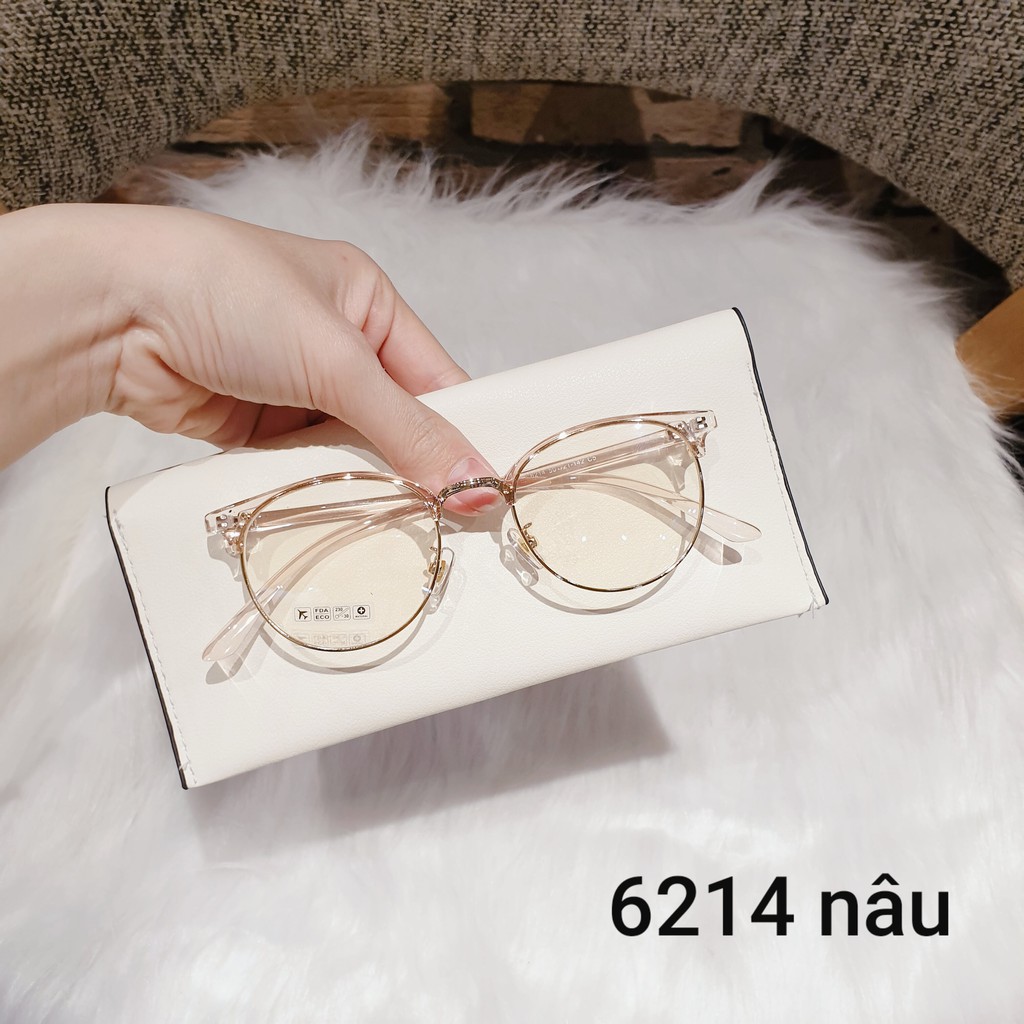 Mắt Kính Cận Gọng Kim Loại G STORE Gọng Kính Nữ Kim Loại Mắt Tròn Thời Trang Cá Tính, Nhiều Màu 6214 | BigBuy360 - bigbuy360.vn