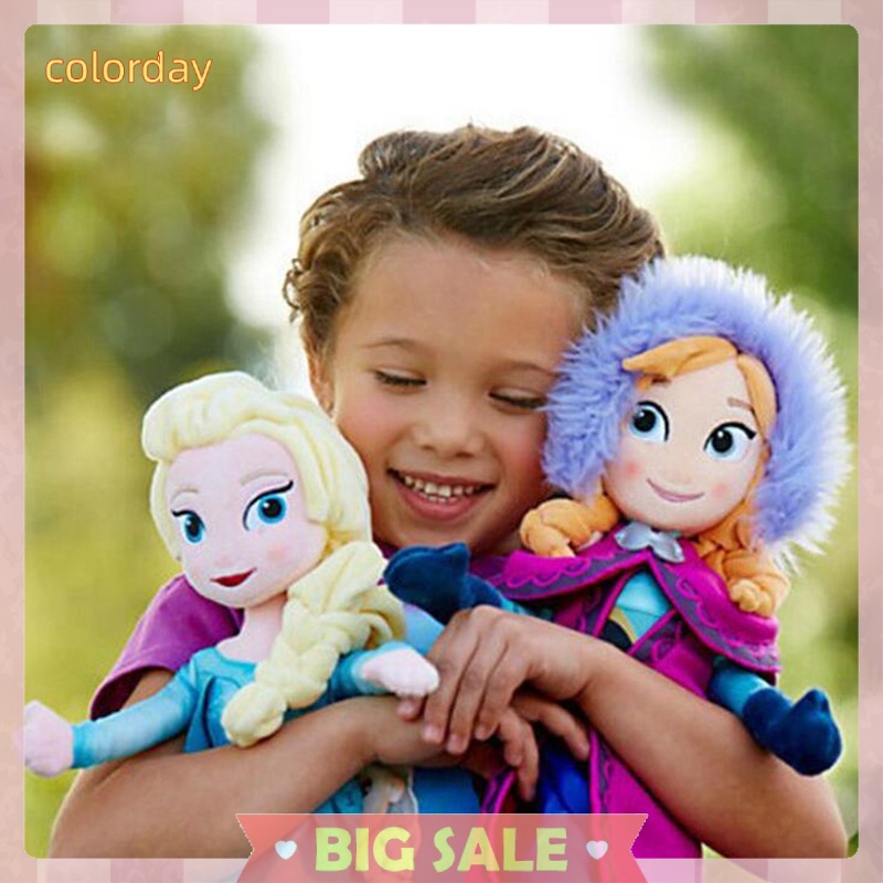 Búp bê nhồi bông hình công chúa Anna Elsa 40/50cm