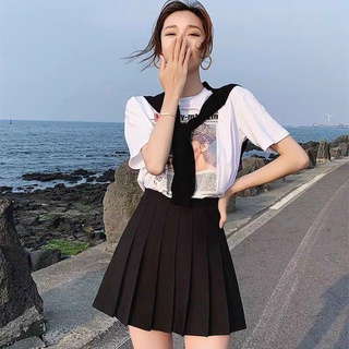 [AN MỘC] Chân váy ngắn xếp ly vải umi cao cấp có quần đùi bảo hộ cho nữ