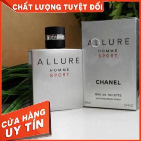 [ FREESHIP ] [ LƯU HƯƠNG 12 TIẾNG ] - Nước Hoa nam Allure Homme Sport (EDT) 100ml hương thơm cuốn hút For Men | Thế Giới Skin Care