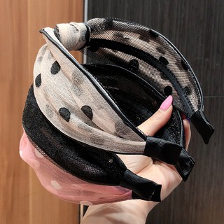 BĂNG ĐÔ CÀI TÓC LƯỚI CHẤM BI - MELY 1164