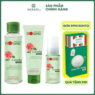 Bộ Sản Phẩm Mentholatum Botanic Chăm Sóc Da 3 Món