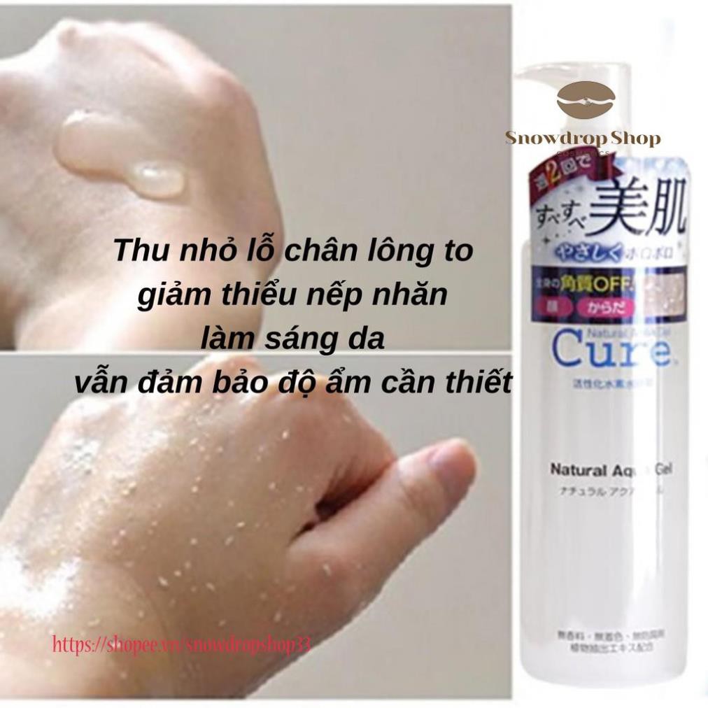 Tẩy Tế Bào Chết Cure Natural Aqua Gel 250g