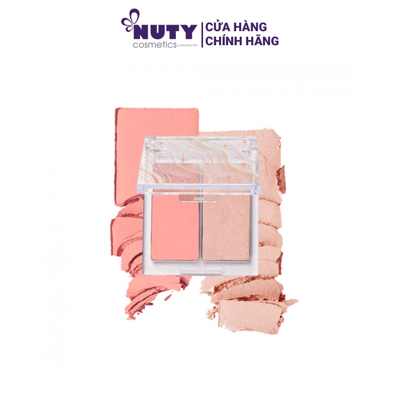 Bảng Phấn Má Etude House Glittery Snow Face Palette