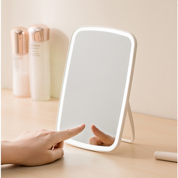 Hoả tốc | Gương để bàn trang điểm có đèn LED Xiaomi Jordan Judy NV026 | MIHOANGGIA