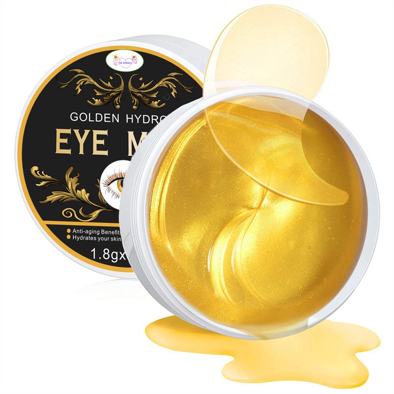 Mặt nạ mắt CRAZYLIFE tinh chất vàng dưỡng ẩm chống lão hóa sáng da GOLDEN