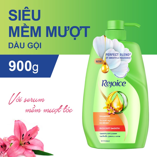 Dầu Gội Rejoice chai 900G