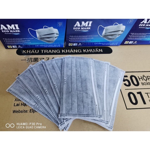 Khẩu trang y tế 4 lớp Ami (Hộp 50 cái) | BigBuy360 - bigbuy360.vn