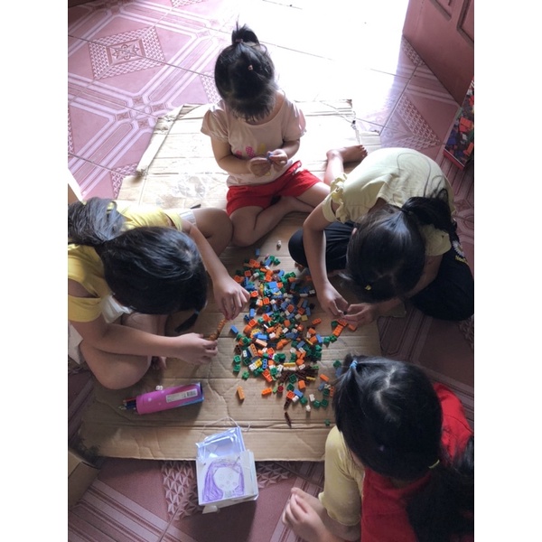 Đồ chơi xếp hình Lego 1000 chi tiết. Giúp bé phát triển trí tuệ, sự khéo léo!