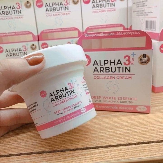 Kem alpha arbutin chuẩn thái dạng hủ