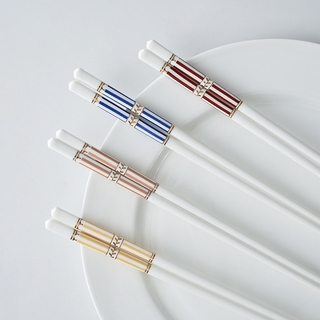 Set 5 đôi đũa sứ phong cách Châu Âu sang trọng cho nhà bếp
