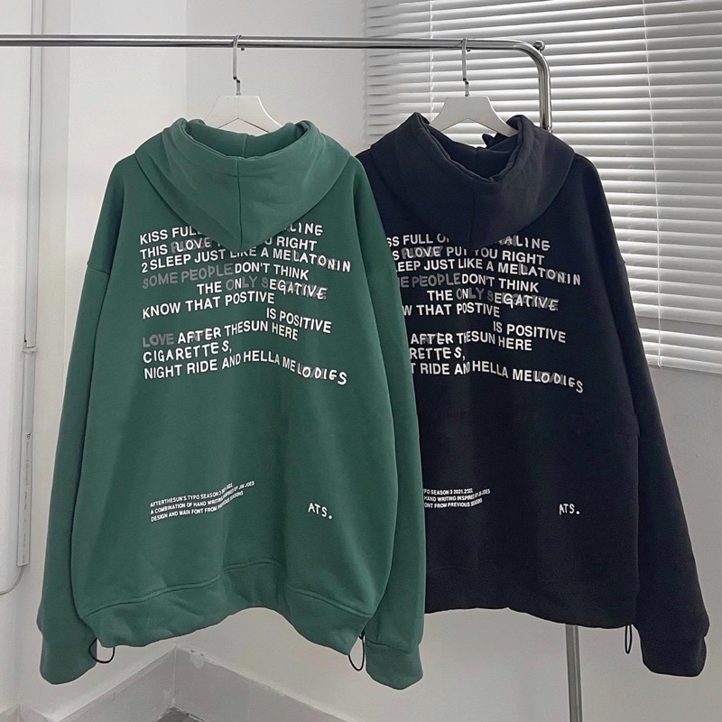 Áo Hoodie Form Rộng THE SUN PQK