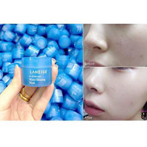 Mặt nạ ngủ cấp nước Laneige Water Sleeping Mask Mini xanh giúp da ngủ đủ giấc[ Hot nhất hiện nay]