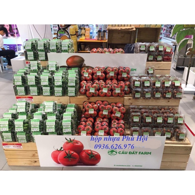 400 Hộp nhựa đựng trái cây