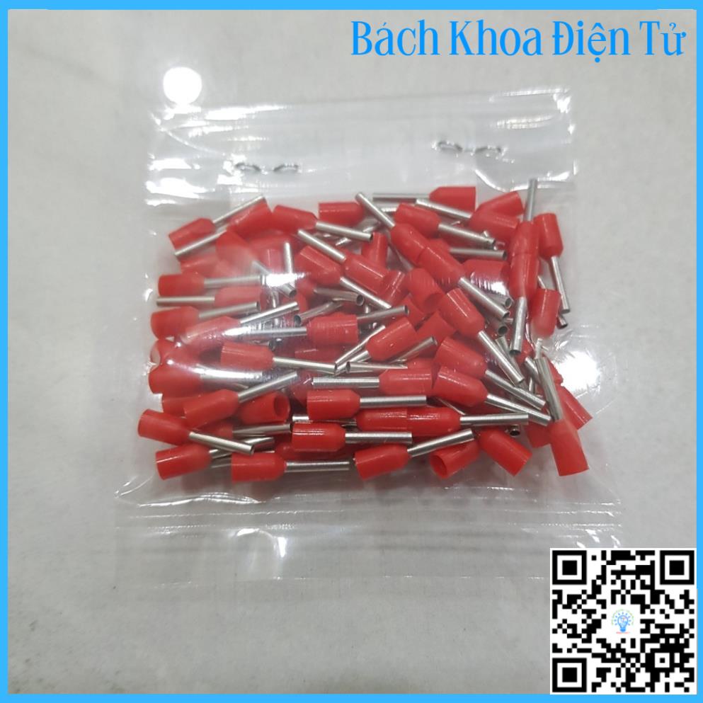 100 cos kim rỗng E7508, đầu cost dây điện, cốt kim rỗng 7508 cốt kim