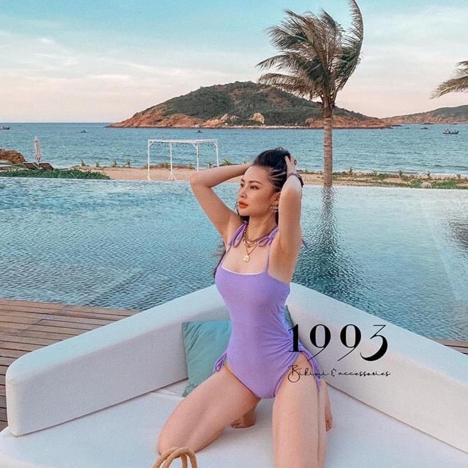 Bikini Nữ Liền Thân Dây Nơ Vai Nhiều Màu Freesize Bin Sports BHV084 | BigBuy360 - bigbuy360.vn