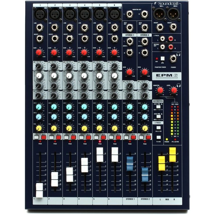 Mixer Soundcraft EPM 6 nhập khẩu chính hãng