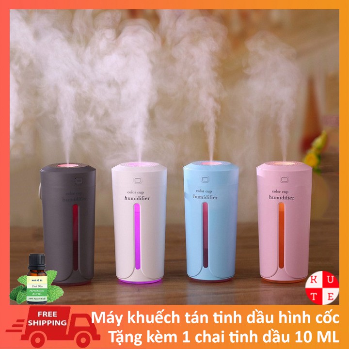 Máy Khuếch Tán Phun Sương Tạo Ẩm Hình Cốc