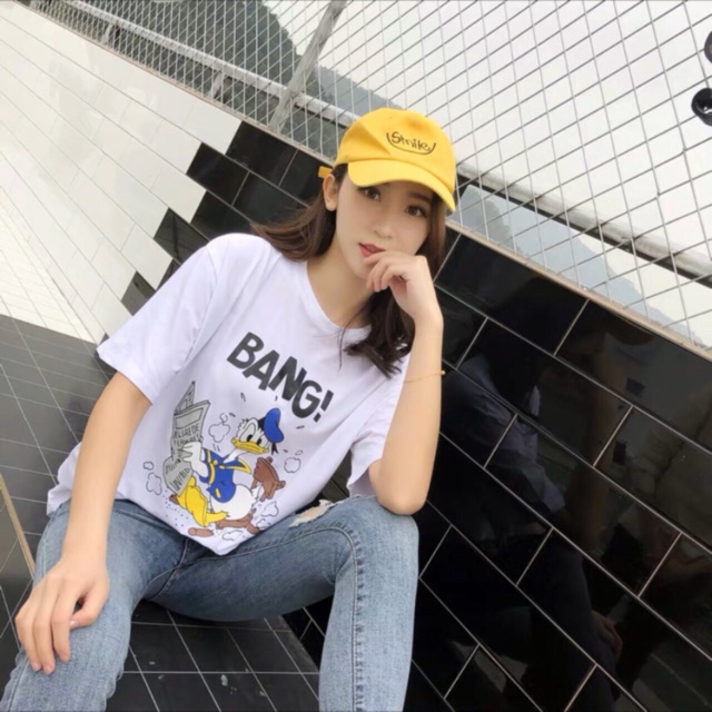 combo 2 áo thun tay lỡ freeship