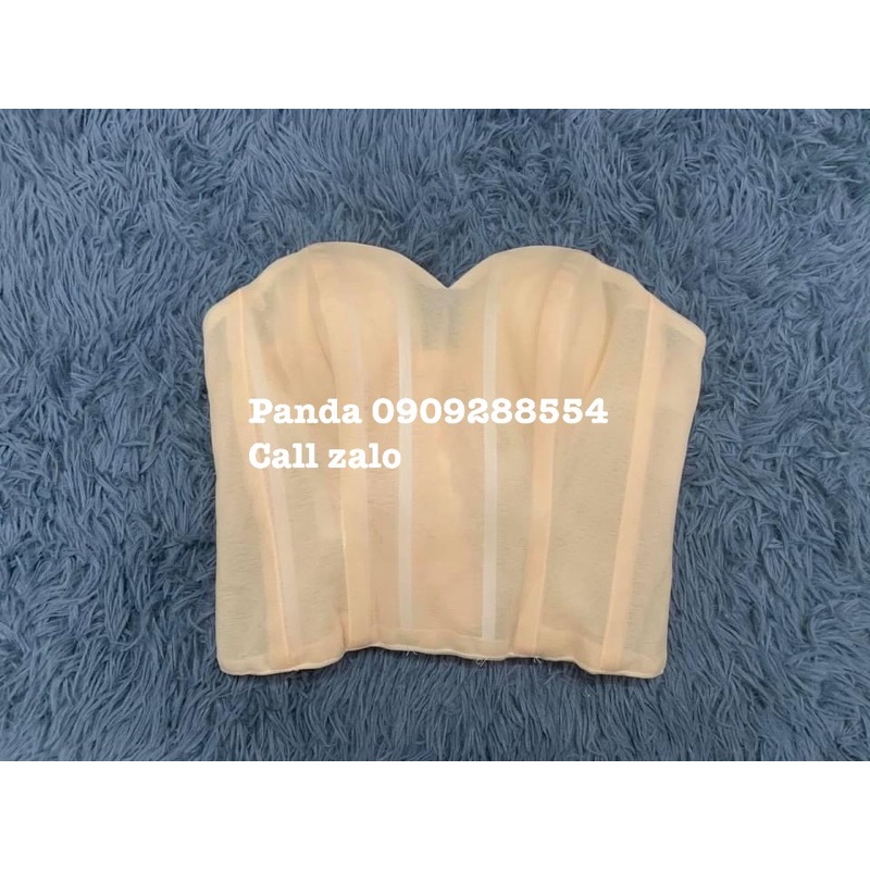 Áo lót corset ren va trơn dựng gọng siết eo nâng ngực