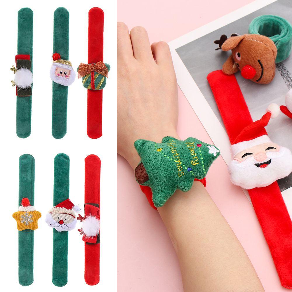 Vòng Đeo Tay Họa Tiết Giáng Sinh Dễ Thương Bắt Mắt