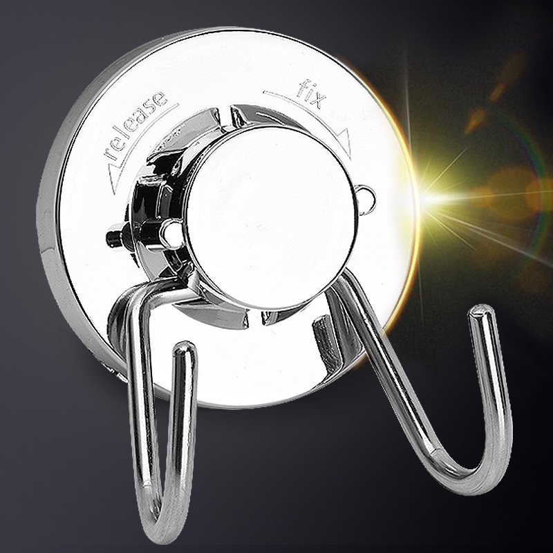Móc Treo Đồ Dán Tường Không Cần Khoan Lỗ Mạnh Mẽ Có Giác Hút Chân Không Bằng Kim Loại Cho Nhà Bếp Nhà Tắm Cửa Kính