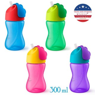 Bình uống nước ống hút avent 300ml của mỹ